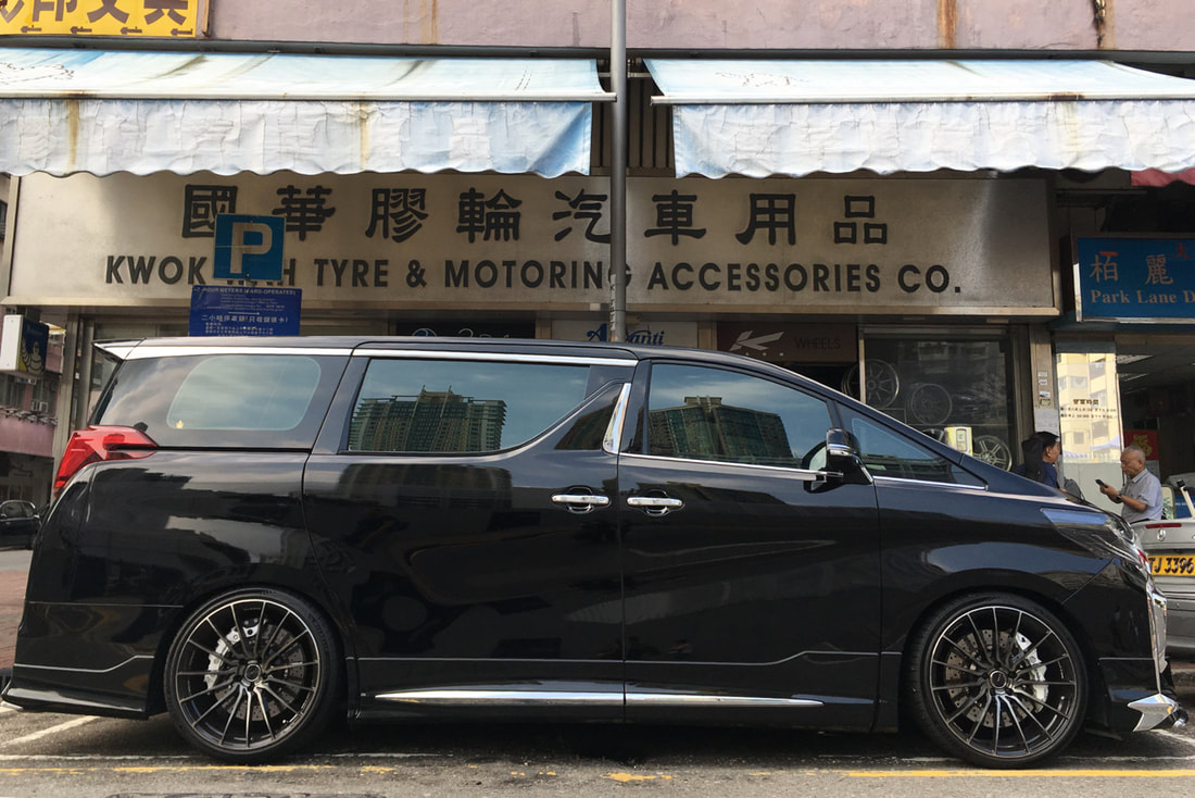 Toyota Alphard   " RAYS Waltz Forged A&N  R/L   國華膠輪Kwok